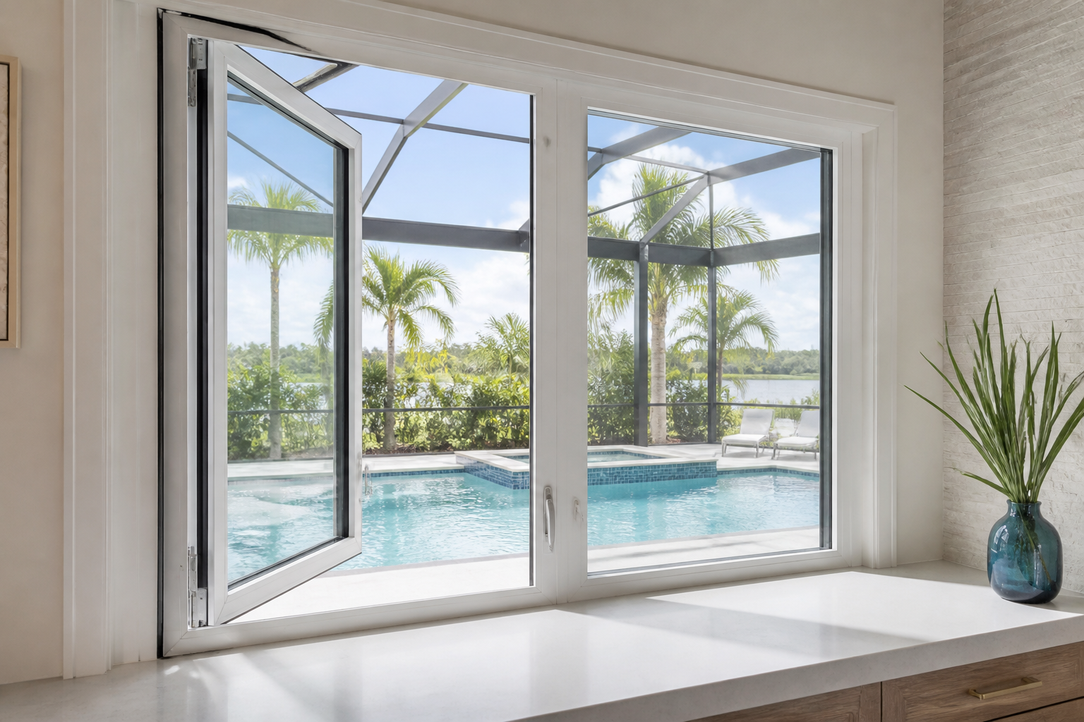 Casement Windows in Homestead, FL | TruePane Windows & Doors - detail 1