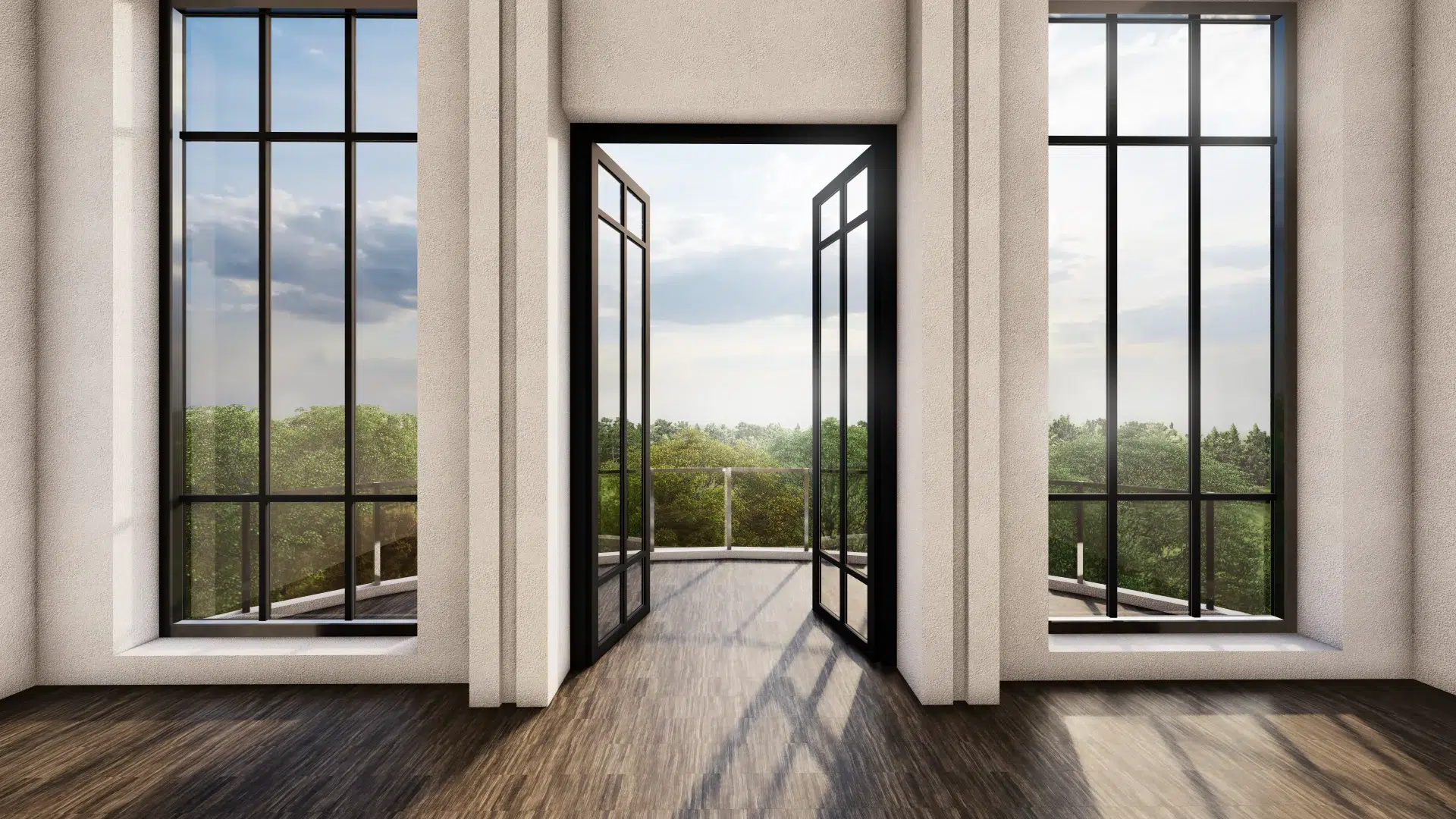 VLX 100 Double Swing / French Door in Homestead, FL | TruePane Windows & Doors - detail 1