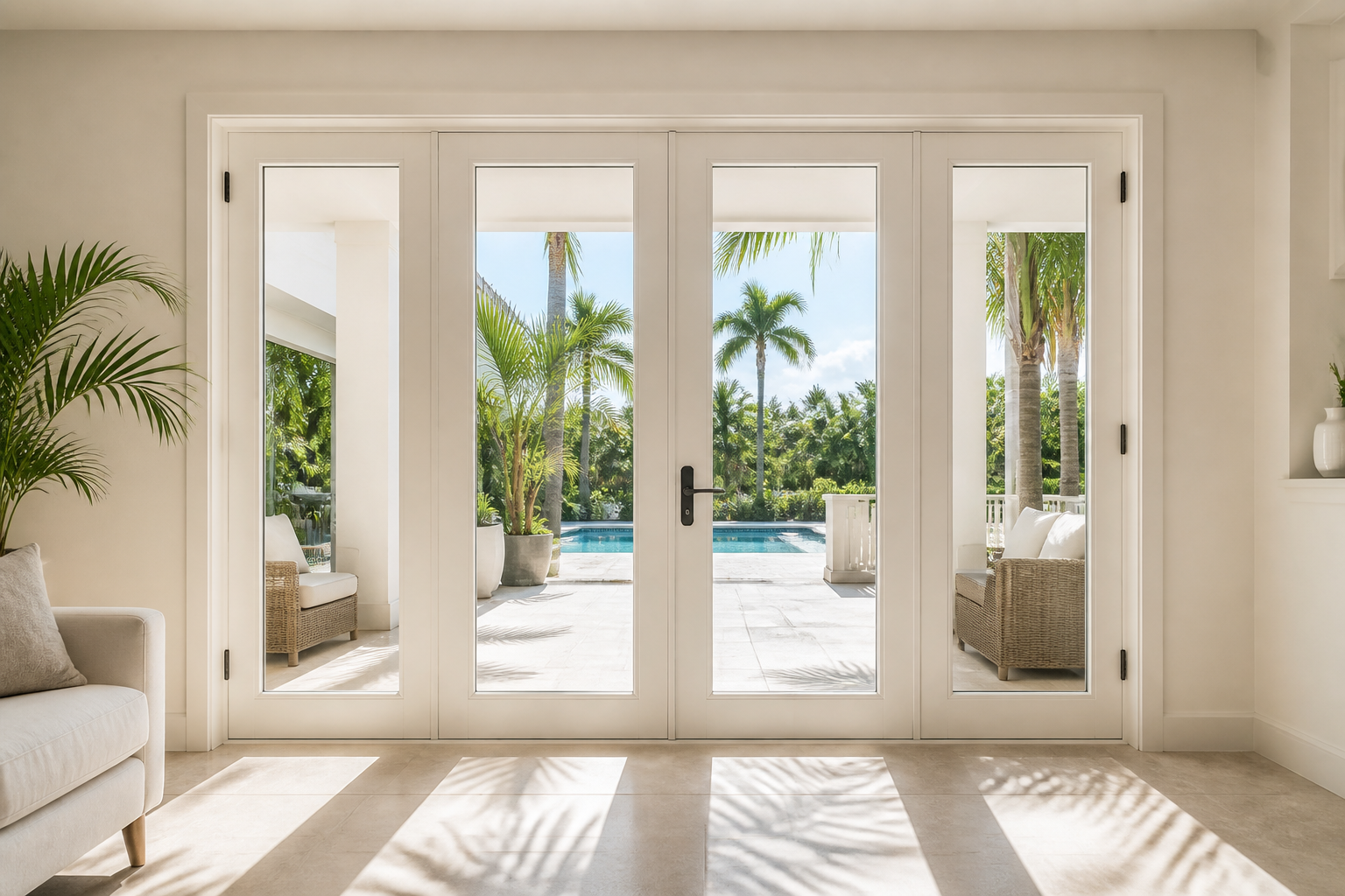 French & Double Doors in Homestead, FL | TruePane Windows & Doors - detail 1