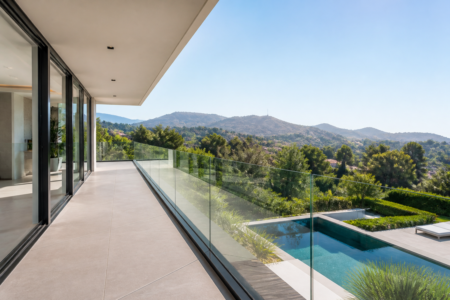 VLX 120 Glass Railing System in Homestead, FL | TruePane Windows & Doors - detail 4