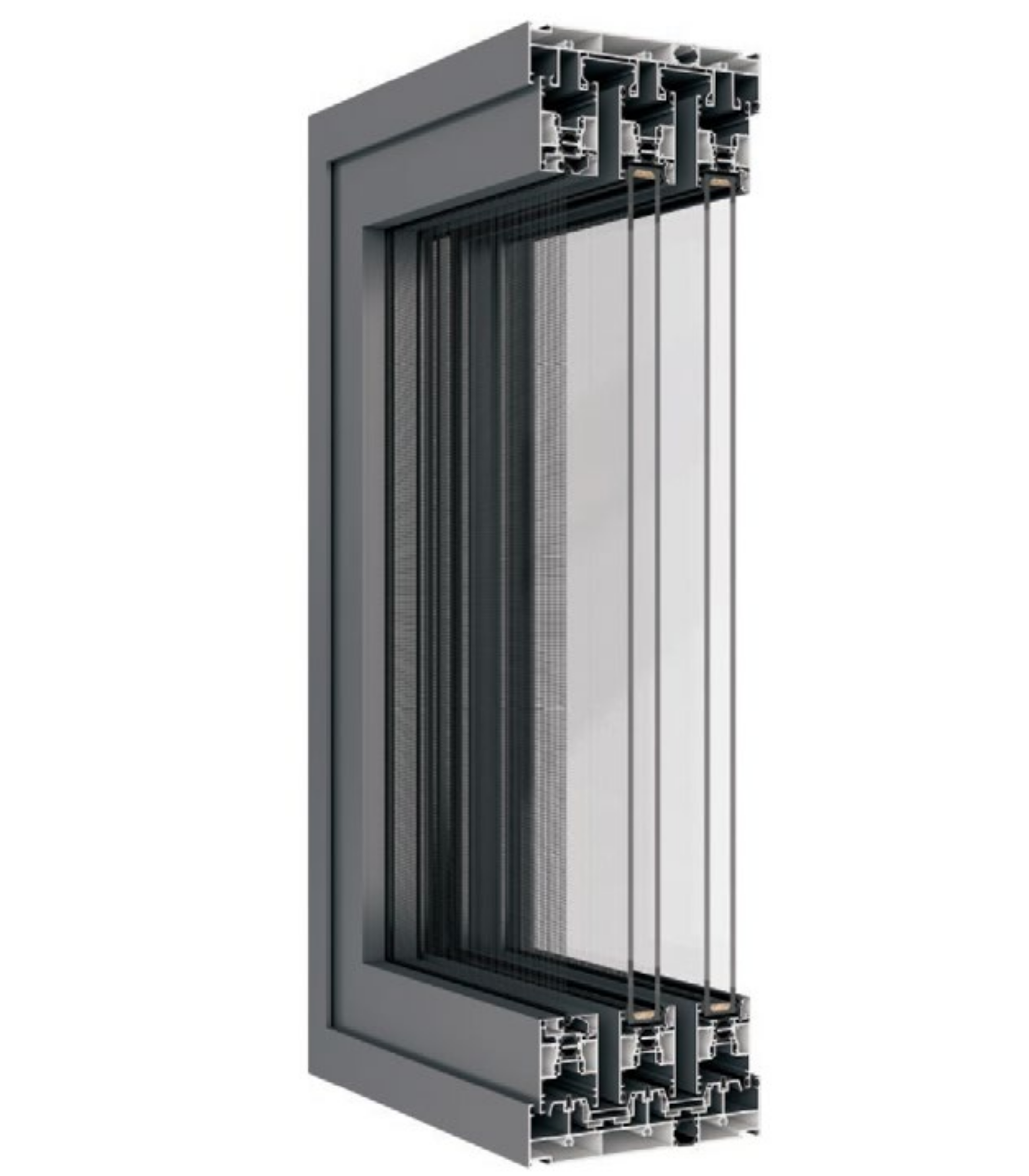 VLX 150 Heavy-Duty Sliding Door in Homestead, FL | TruePane Windows & Doors - detail 2